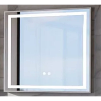 FLOATING MIRROR AURA 60X60CM fürdőszoba tükör integrált, páramentesítő, fényerőszabályozó TBOSS