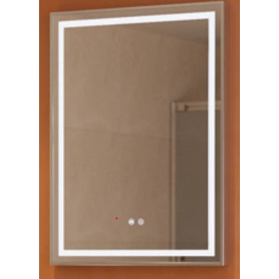 FLOATING MIRROR AURA 60X80CM fürdőszoba tükör integrált, páramentesítő, fényerőszabályozó TBOSS