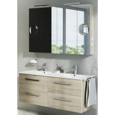 MILANO K120 FALI  fürdőszoba szekrény kombináció 4 fiók 2022 verzió TBOSS
