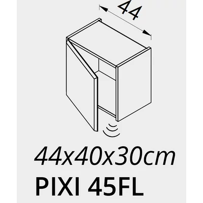 PIXI 45FL felső szekrény + mozgásérzékelős világitás TBOSS