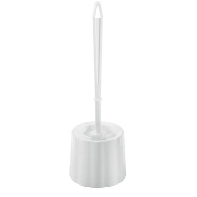 AQUALINE ZENO szabadonálló WC-kefetartó, átm:122x376mm, ABS/fehér (ZE33)