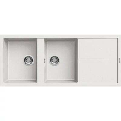 ELLECI - Mosogatótálca Unico 500 G52 Bianco Pietra - Kifutó termék!