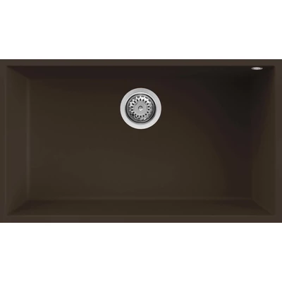 ELLECI - Mosogatótálca Quadra 130 UM M78 Espresso munkalap alá szerelhető - Kifutó termék!