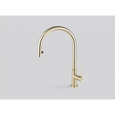 FALMEC - Csaptelep Trevi Round Szálcsiszolt halvány arany