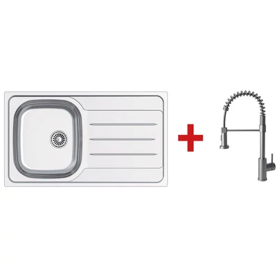 CATA XPB5 mosogatótálca + csaptelep szett