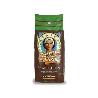 Caffé Corsini KÁVÉ SZEMES 1KG DES056 ESTREL DEL CAR COFFEE BEANS1000GR
