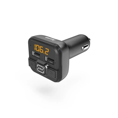 Hama FM TRANSZMITTER (USB, AUX, +TÖLTÉS FUNKCIÓ 1A) 00014163