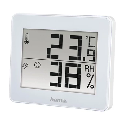 Hama HŐ ÉS PÁRATARTALOM MÉRŐ "TH-130", FEHÉR 00186360