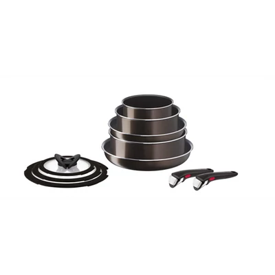 Tefal SERPENYŐ SZETT INGENIO 10 INTENSE BLACK L1509473