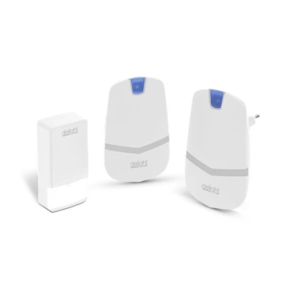 Delight DIGITÁLIS ELEM ÉS VEZETÉK NÉLKÜLI CSENGŐ 55342WH-2