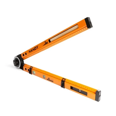 Handy MULTIFUNKCIÓS SZÖGMÉRŐ, VONALZÓ, VÍZMÉRTÉK, JELÖLŐ ESZKÖZ EGYBEN 11000