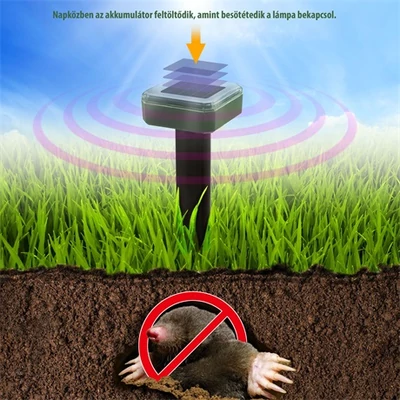 Garden of Eden LESZÚRHATÓ SZOLÁR KÁRTEVŐRIASZTÓ 55635B