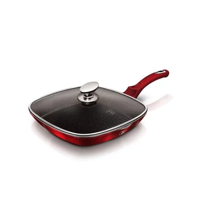 Berlinger Haus GRILL SERPENYŐ FEDŐVEL, 28 CM BH/1613N