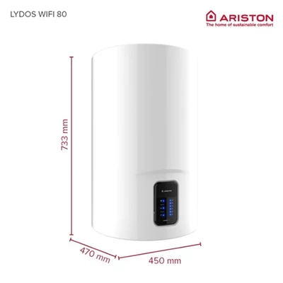 Ariston FORRÓVÍZTÁROLÓ LYDOS WIFI 80 V 1,8K EU