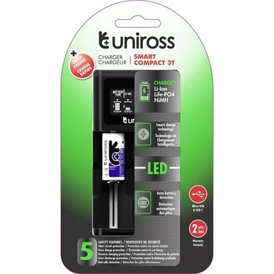Uniross TÖLTŐ AKKUMULÁTOR, SZETT UCX004