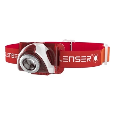 Ledlenser FEJLÁMPA, PIROS, 180LM 6006