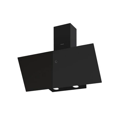 Cata PÁRAELSZÍVÓ FEKETE DÖNTÖTT ÜVEG 90CM LENA 900 XGBK