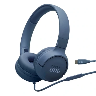 Jbl FEJHALLGATÓ USB-C vezetékes T520CBLU