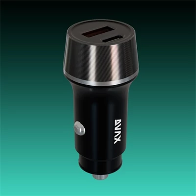 Avax AUTÓS TÖLTŐ 38W USB-C, USB-A CC304B
