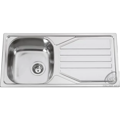 OKIO LINE 85 FLAT 1B 1D  860X435 Rozsdamentes Mosogatótálca RODI