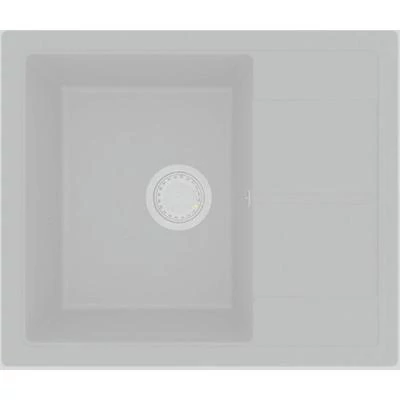 HORIZON 1B 590x500 gránit mosogató fehér GK SINK