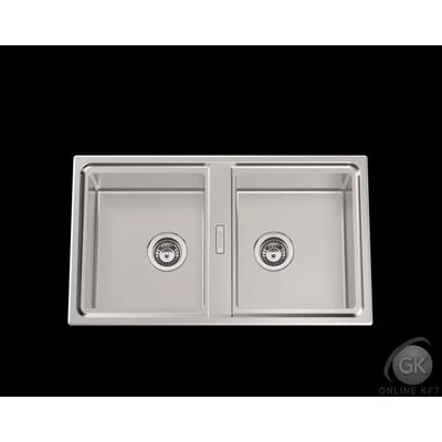 FUSION 86 2B 860X500 Rozsdamentes Mosogatótálca RODI ELITE