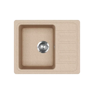 EVIDO Home 45S compact gránit mosogató,575 x 460 mm, avena