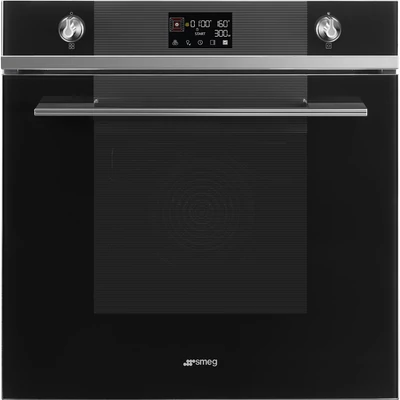 SMEG KOMBINÁLT MIKROHULLÁMÚ SÜTŐ,Linea design, 11+1 funkció, LCD kijelző, feketeüveg