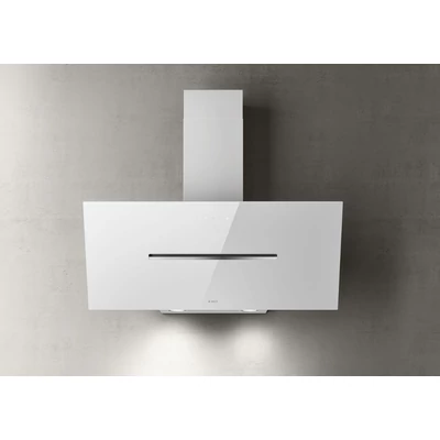 ELICA SHY-S WH/A/90 fali páraelszívó, design, 90 cm, fehér üveg