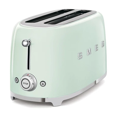 SMEG KENYÉRPIRÍTÓ, retro, 4 szeletes, világoszöld