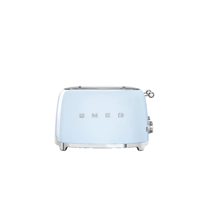 SMEG KENYÉRPIRÍTÓ, retro, 2x2 szeletes, világoskék