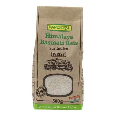 RAPUNZEL BIO BASMATI RIZS FEHÉR 500G