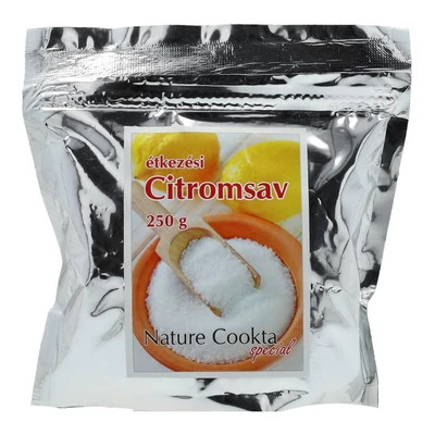 NATURE COOKTA ÉTKEZÉSI CITROMSAV 250G