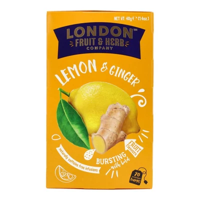 LONDON CITROM-GYÖMBÉRTEA 20X