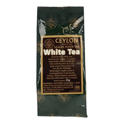 MLESNA FEHÉRTEA 25G