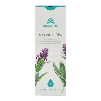 BIOEXTRA ORVOSI ZSÁLYA CSEPPEK 50ML