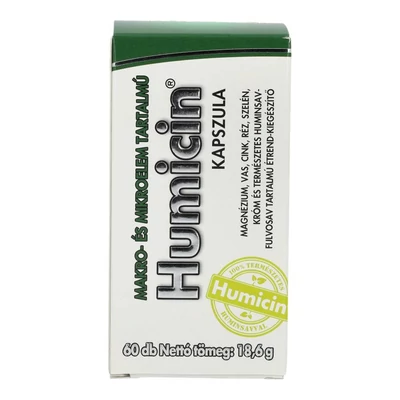 HUMICIN KAPSZULA HUMINSAV+MIKROELEM 60DB
