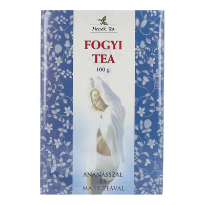 MECSEK FOGYI TEA ANANÁSZ+MATE TEA 100G