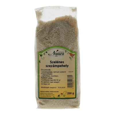 NATURA SZELÉNES SZEZÁMPEHELY 250G