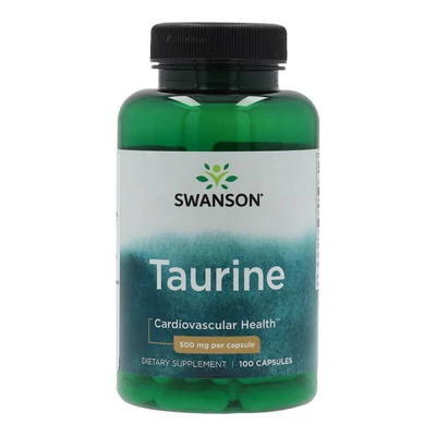 SWANSON TAURINE 500MG KAPSZ. 100DB