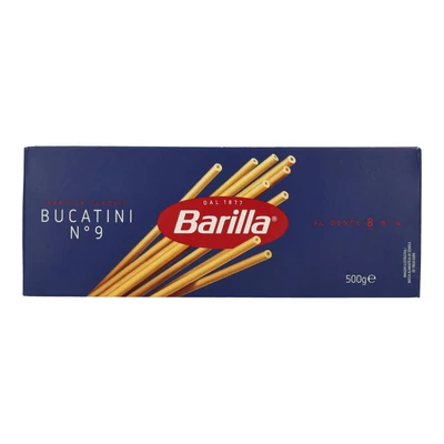 BARILLA TÉSZTA BUCATINI N.9 500G