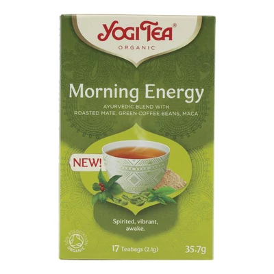 YOGI BIO REGGELI ENERGIA TEA