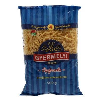 GYERMELYI TÉSZTA COPFOCSKA 4 TOJÁS 500G