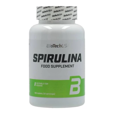 BIOTECH SPIRULINA KAPSZULA 100DB
