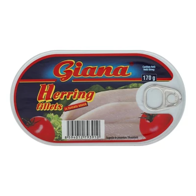 GIANA HERINGFILÉ PARADICSOM SZÓSZ 170G