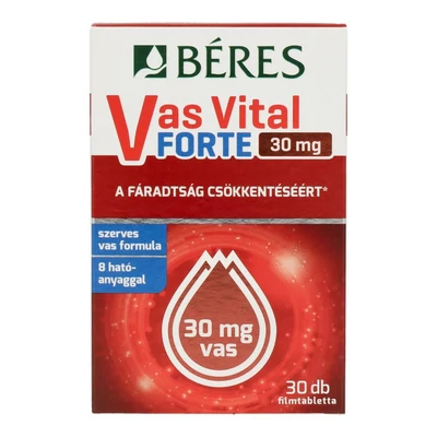 BÉRES VAS VITAL FORTE TABLETTA 30DB 