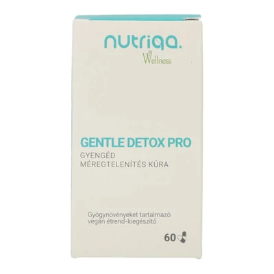 NUTRIQA GENTLE DETOX PRO 60DB