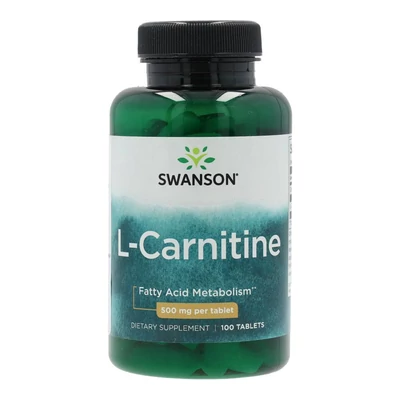 SWANSON L-CARNITINE 500MG KAPSZ. 100DB