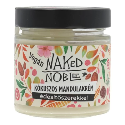 NAKED NOBLE VEGÁN MANDULAKRÉM KÓK. 200G