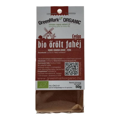 GREENMARK BIO ŐRÖLT FAHÉJ 50G